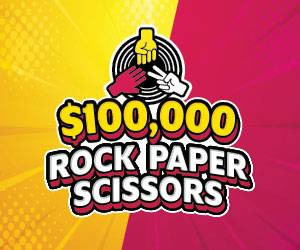 $100,000 Rock, Paper, Scissors
