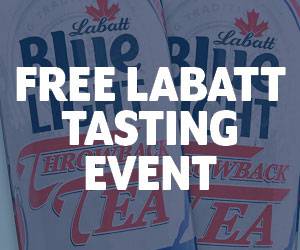 Free Labatt Tasting Event