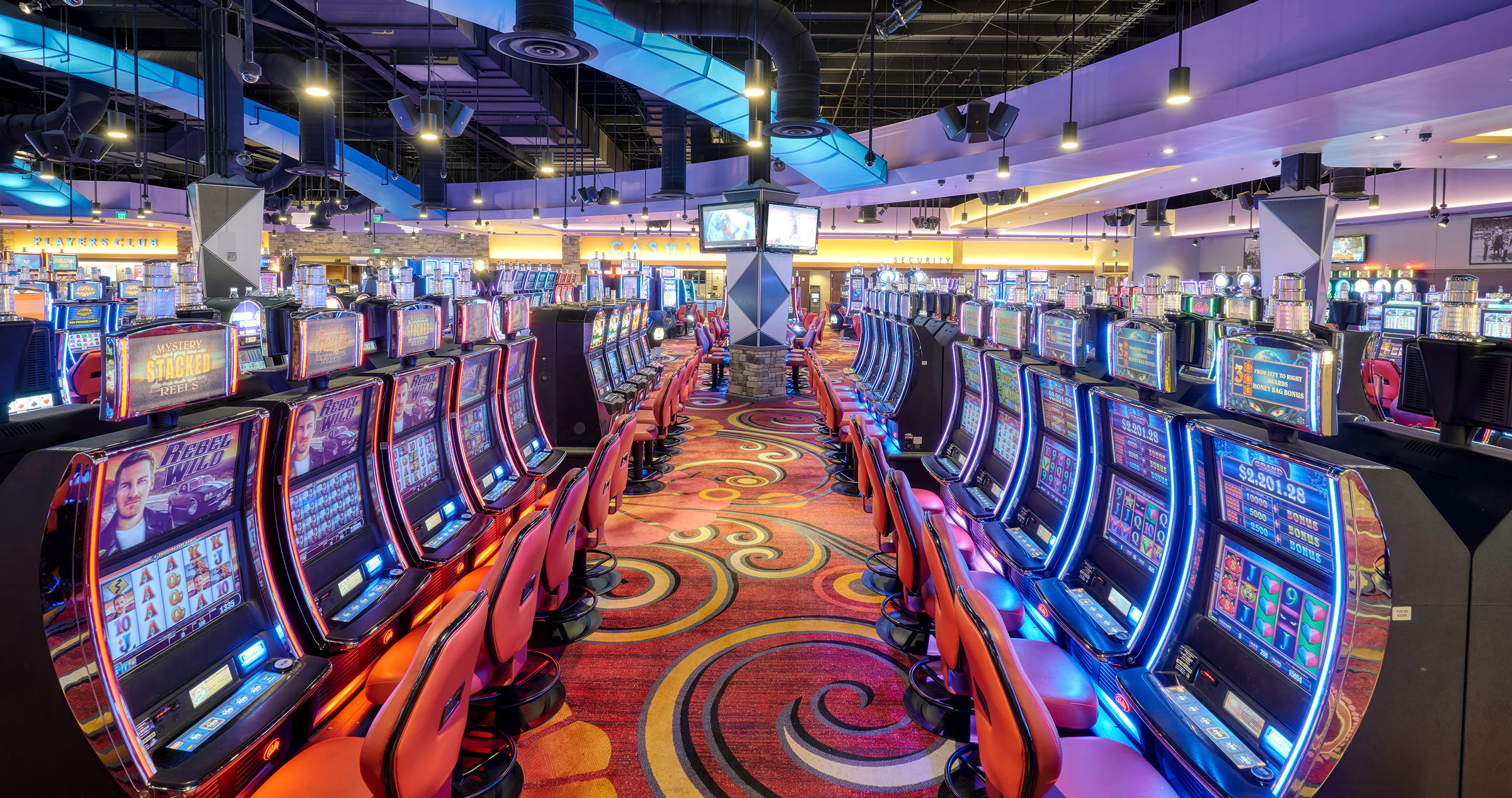 Inside view of Hamburg casino