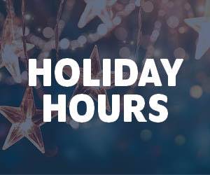 Holiday Hours